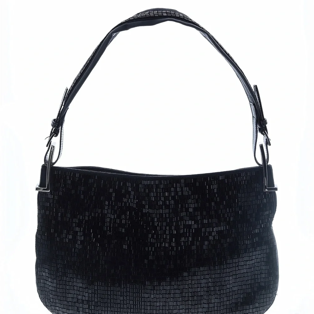 Gucci Black Sequin Shoulder Bag - Picture 2 of 6